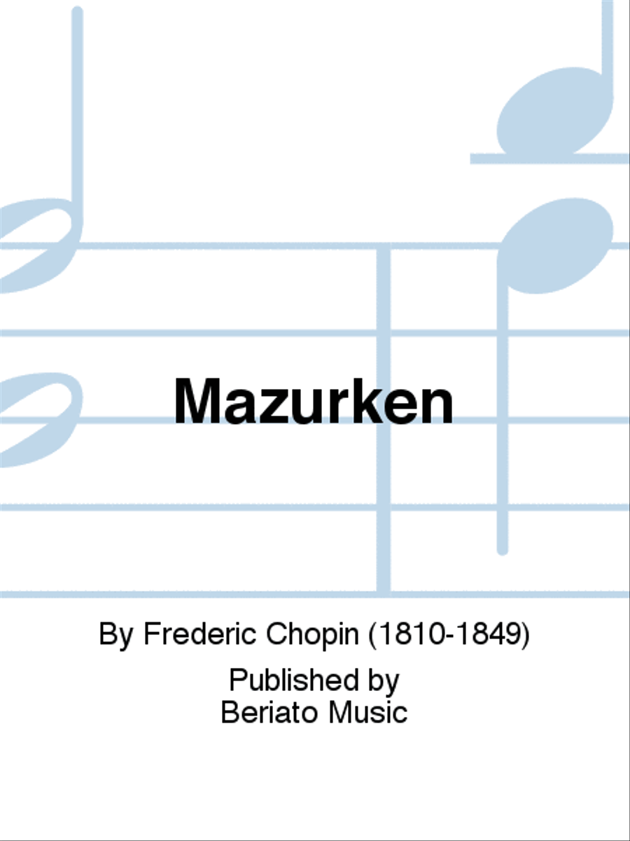 Mazurken Piano Solo scores gallery preview page 1