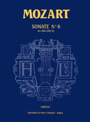 Book cover for Sonate No. 6 KV284