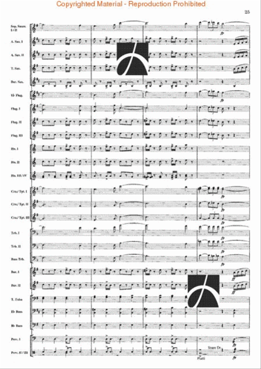 Firestorm Brass Band scores gallery preview page 25