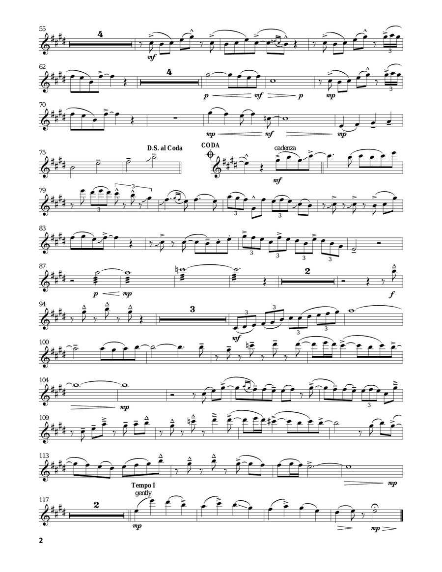 Christmas C'mon Violin Solo scores gallery preview page 2