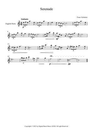 Serenade - Franz Schubert (English Horn)