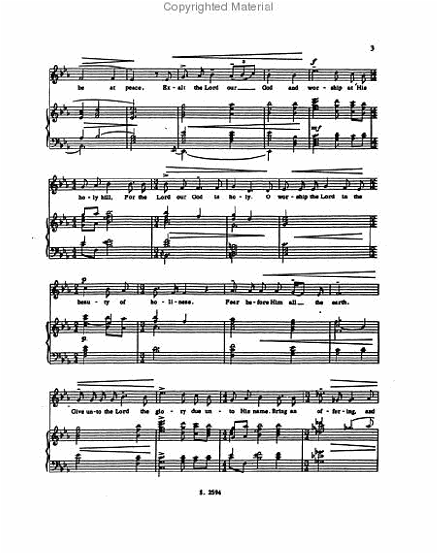Acquaint Now Thyself with Him Medium Voice scores gallery preview page 3