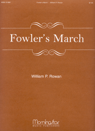 Book cover for Fowler's March