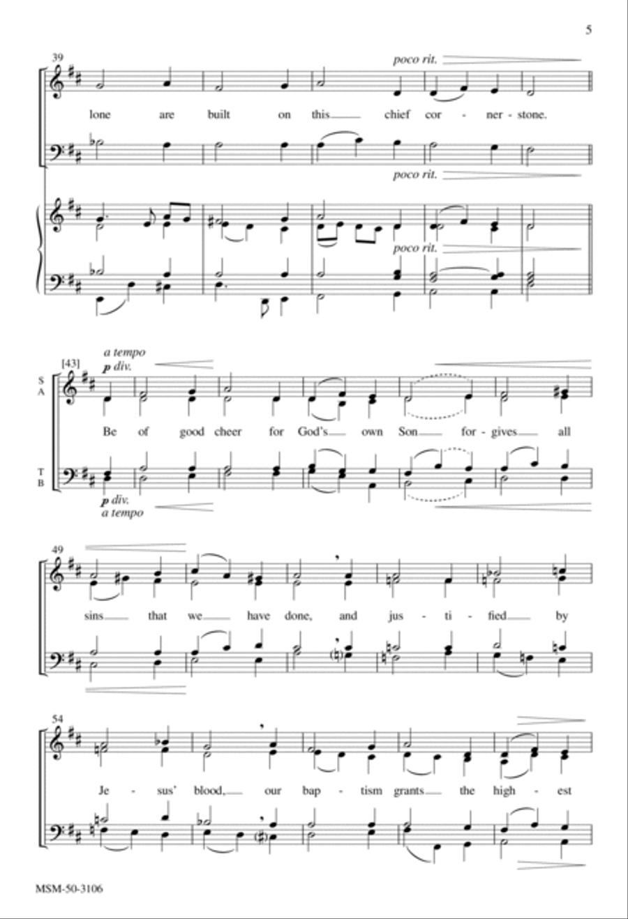 God Loved the World 4-Part scores gallery preview page 4