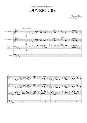 Book cover for "L'Arlesienne Suite No. 1" for Brass Quartet
