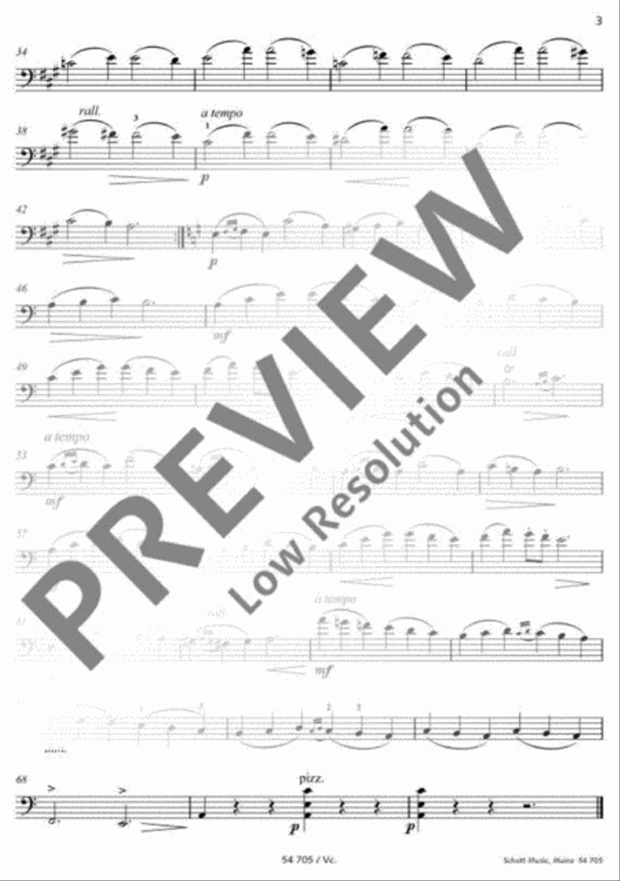 Rêverie A minor Piano Accompaniment scores gallery preview page 12