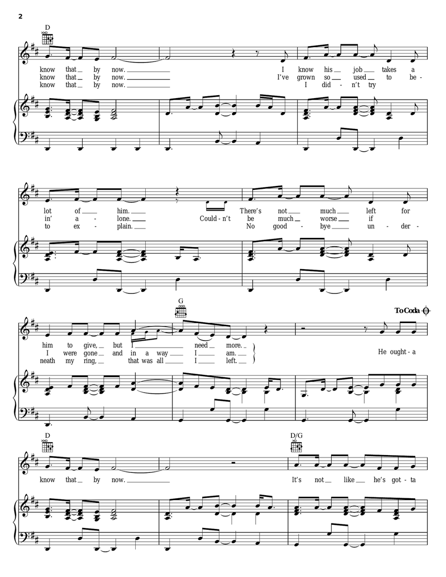 He Oughta Know That By Now Acoustic Guitar scores gallery preview page 2
