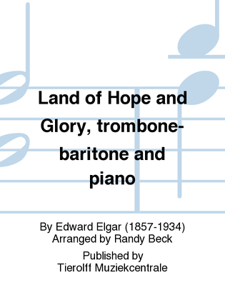 Land Of hope And glory, Trombone/Baritone & Piano