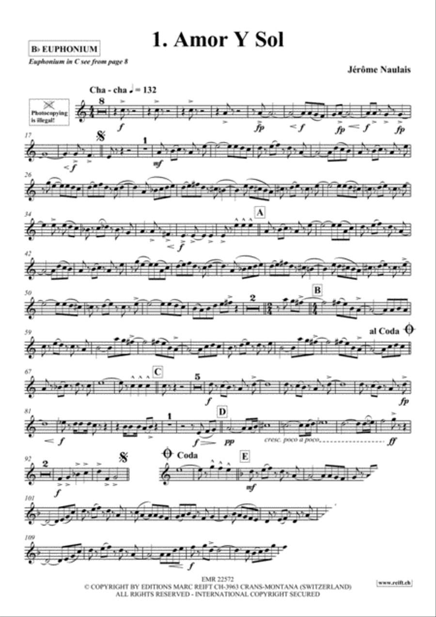 Play With Your Band Volume 1 Euphonium scores gallery preview page 3