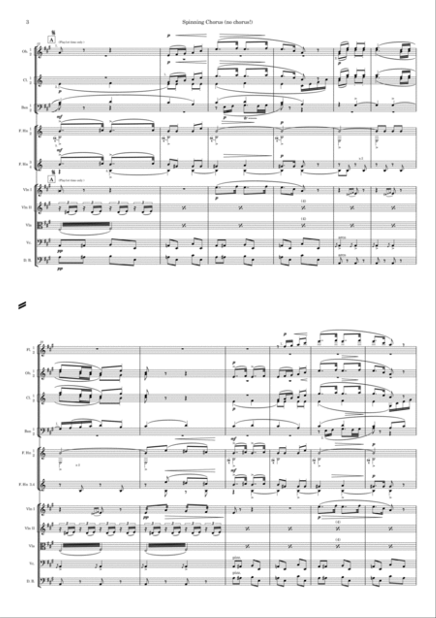 The Spinning Chorus (from the Opera 