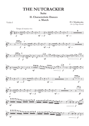 Book cover for "March" from Nutcracker Suite for String Quartet