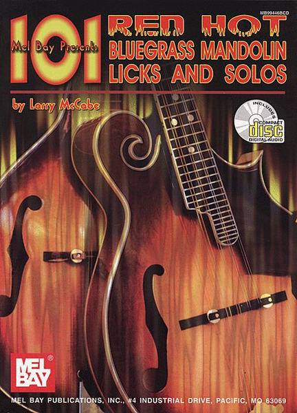 101 Red Hot Bluegrass Mandolin Licks and Solos image number null