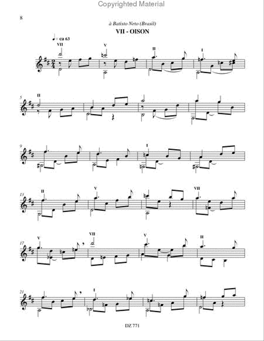 Imaginaire 9 Classical Guitar scores gallery preview page 2