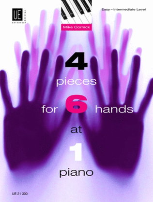Book cover for 4 Pieces For 6 Hands At 1 Piano