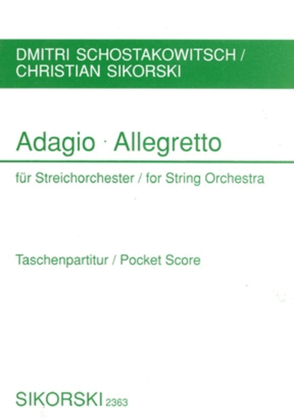 Book cover for Adagio and Allegretto