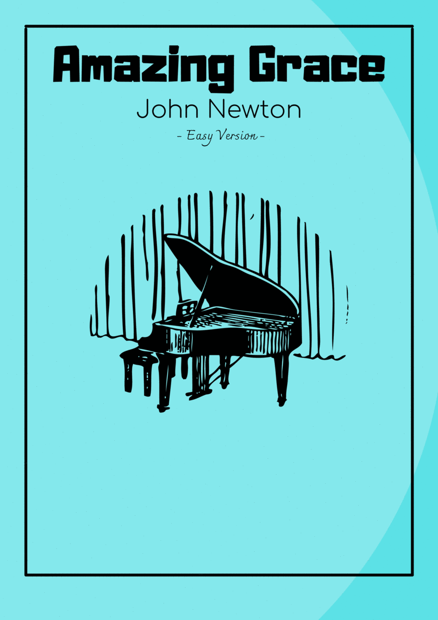 Amazing Grace - Easy Version Piano Easy Piano scores gallery preview page 1