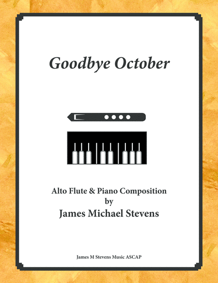 Goodbye October - Alto Flute & Piano image number null