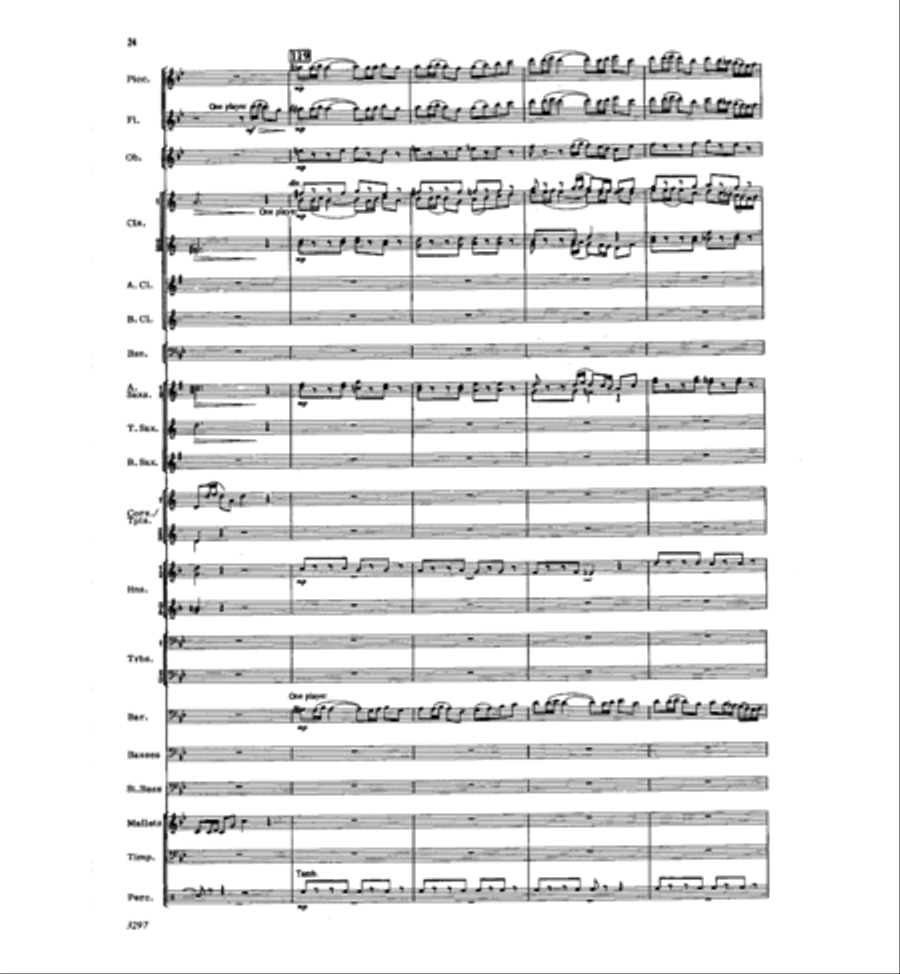 Fanfare and Fantasy Fanfare and Fantasy Concert Band scores gallery preview page 23