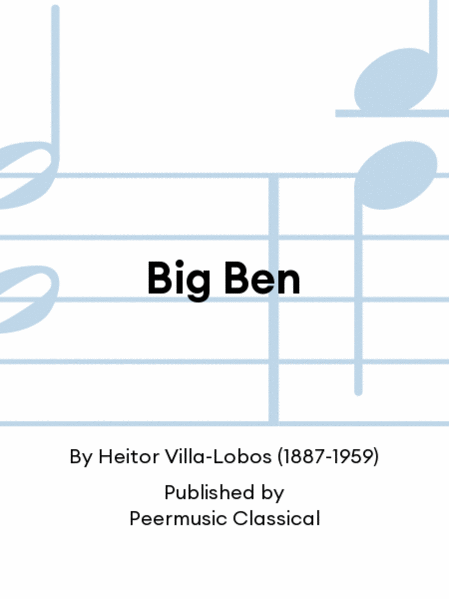 Big Ben Chamber Music scores gallery preview page 1