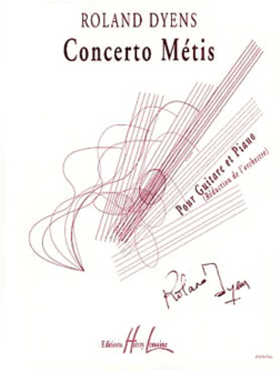 Concerto Metis Acoustic Guitar scores gallery preview page 1