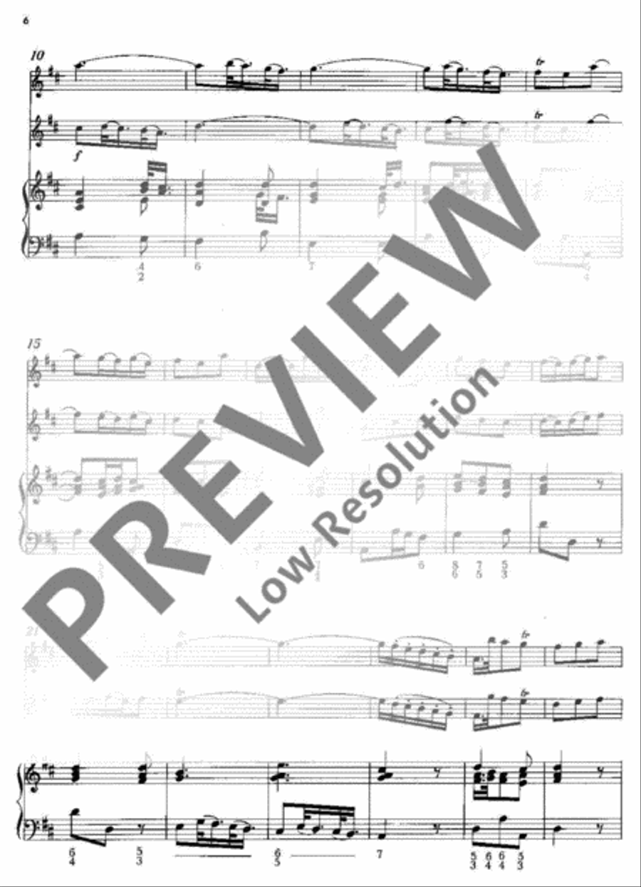 Triosonata B minor Triosonata B minor Flute scores gallery preview page 7