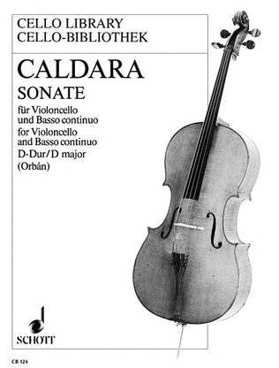 Book cover for Sonata D Major