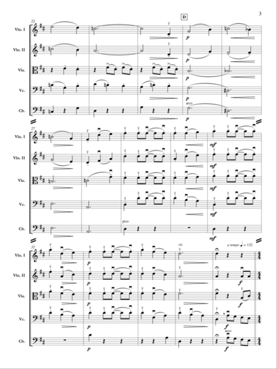 John Hardy Dances Orchestra scores gallery preview page 4
