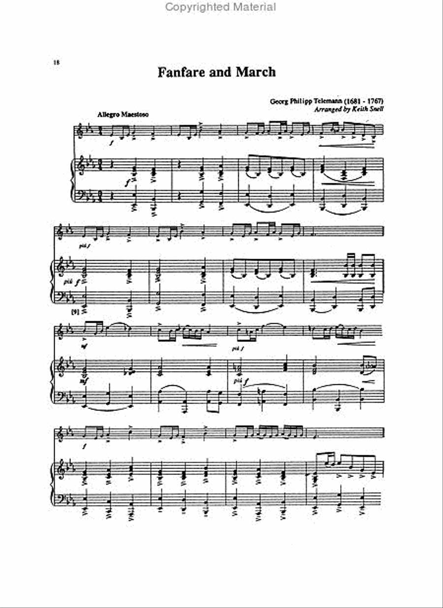 Belwin Master Solos (Alto Saxophone), Volume 1 Alto Saxophone scores gallery preview page 5