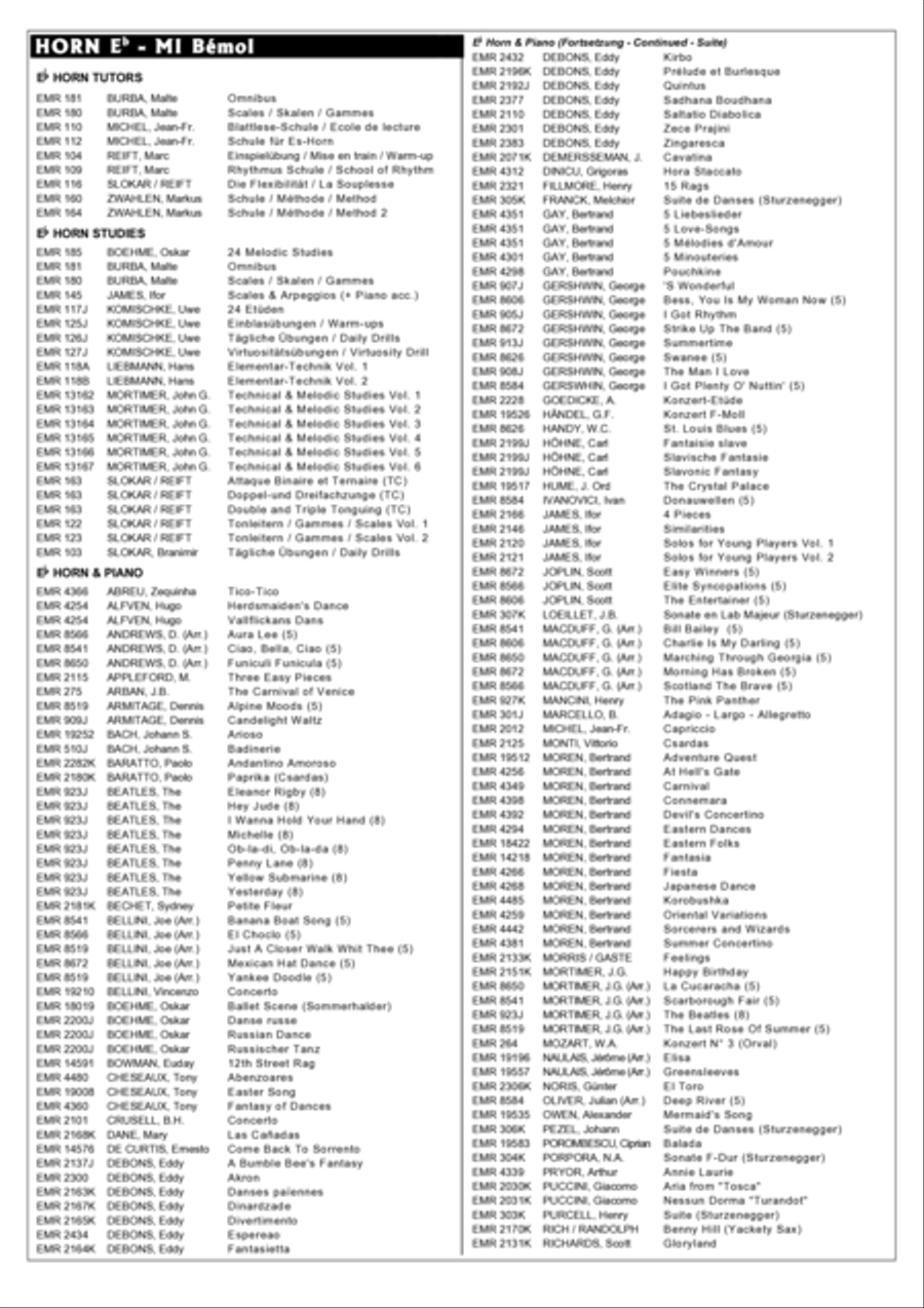 12 Easy Christmas Songs Brass Duet scores gallery preview page 9