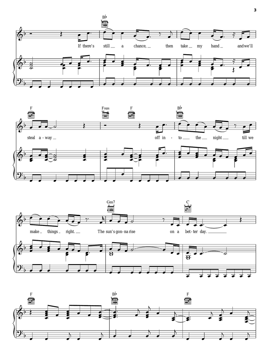 Come A Little Closer Come A Little Closer Piano, Vocal, Guitar scores gallery preview page 3