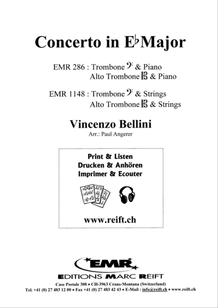 Concerto in Eb Major Concerto in Eb Major Piano Accompaniment scores gallery preview page 2