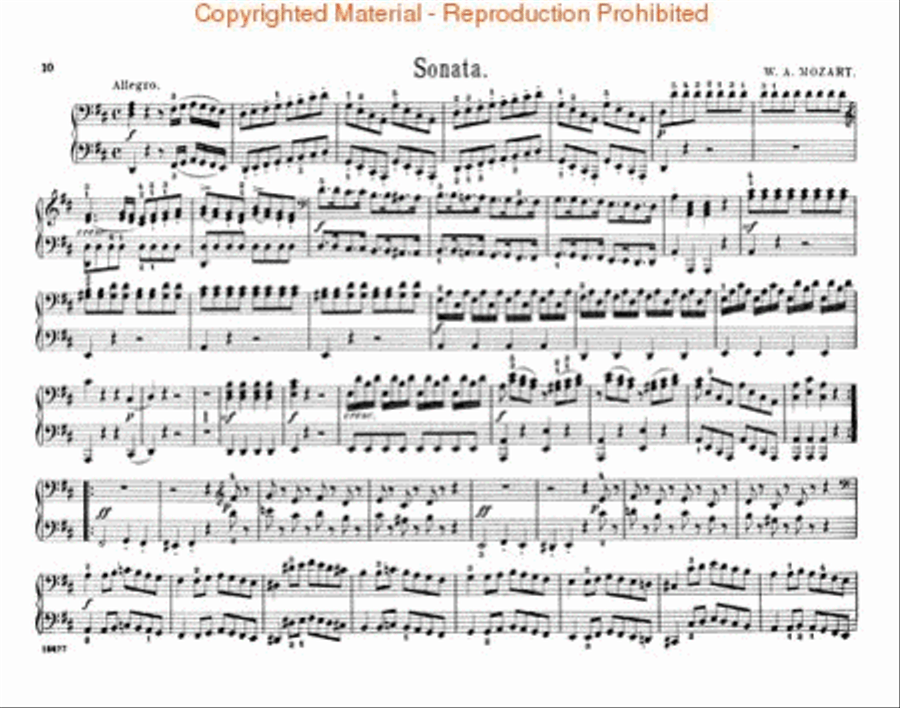 Classical Album: 12 original pieces 1 Piano, 4-Hands scores gallery preview page 3