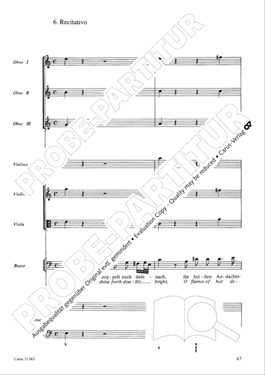 Christians, etch this blessed day (Christen, atzet diesen Tag) 4-Part scores gallery preview page 68