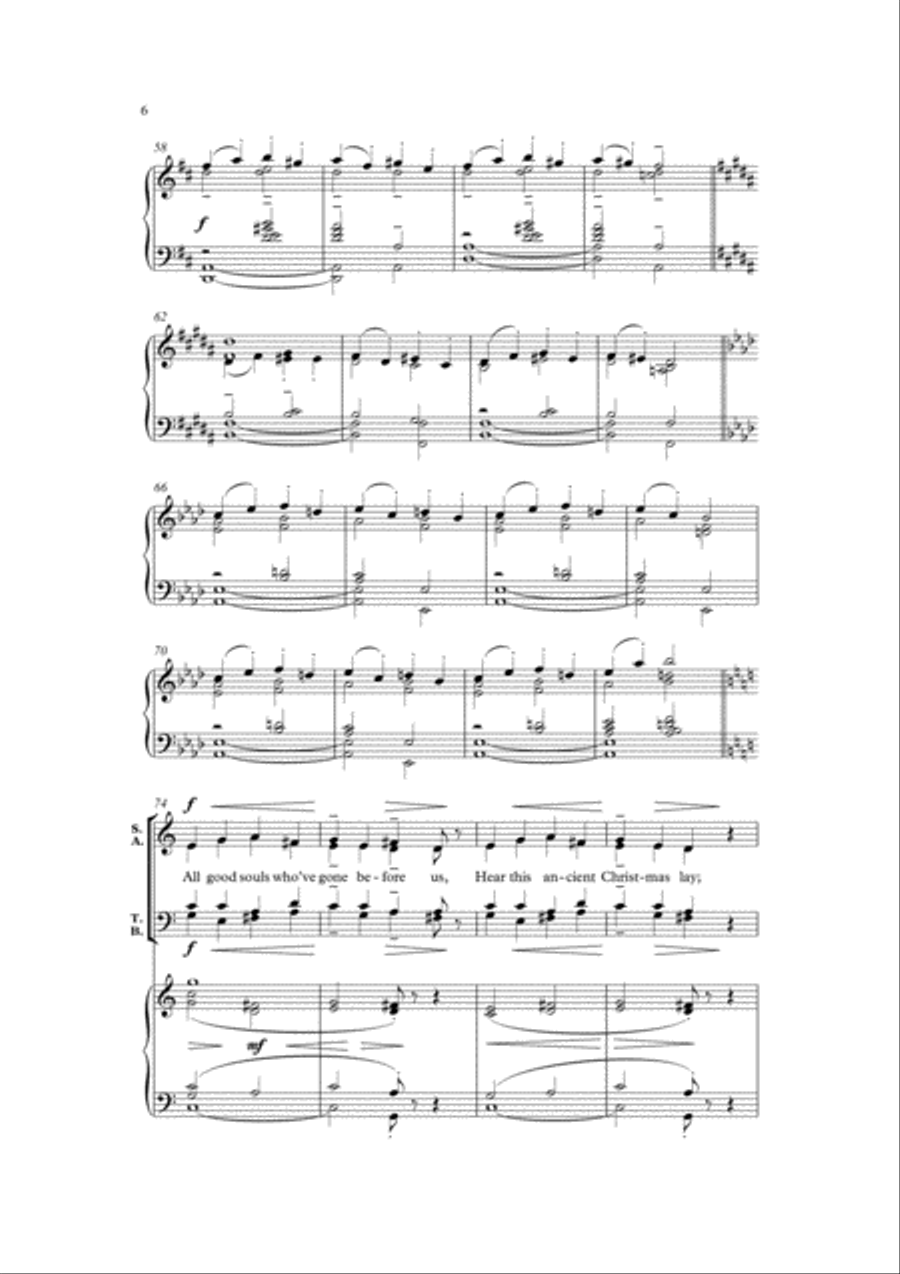 Gloria in excelsis Deo 4-Part scores gallery preview page 6