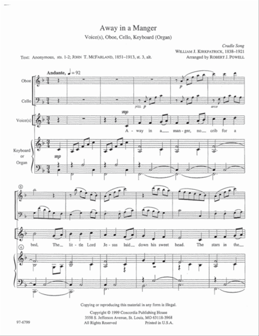 Cradle Carols, Set 1 Cradle Carols, Set 1 Voice scores gallery preview page 2
