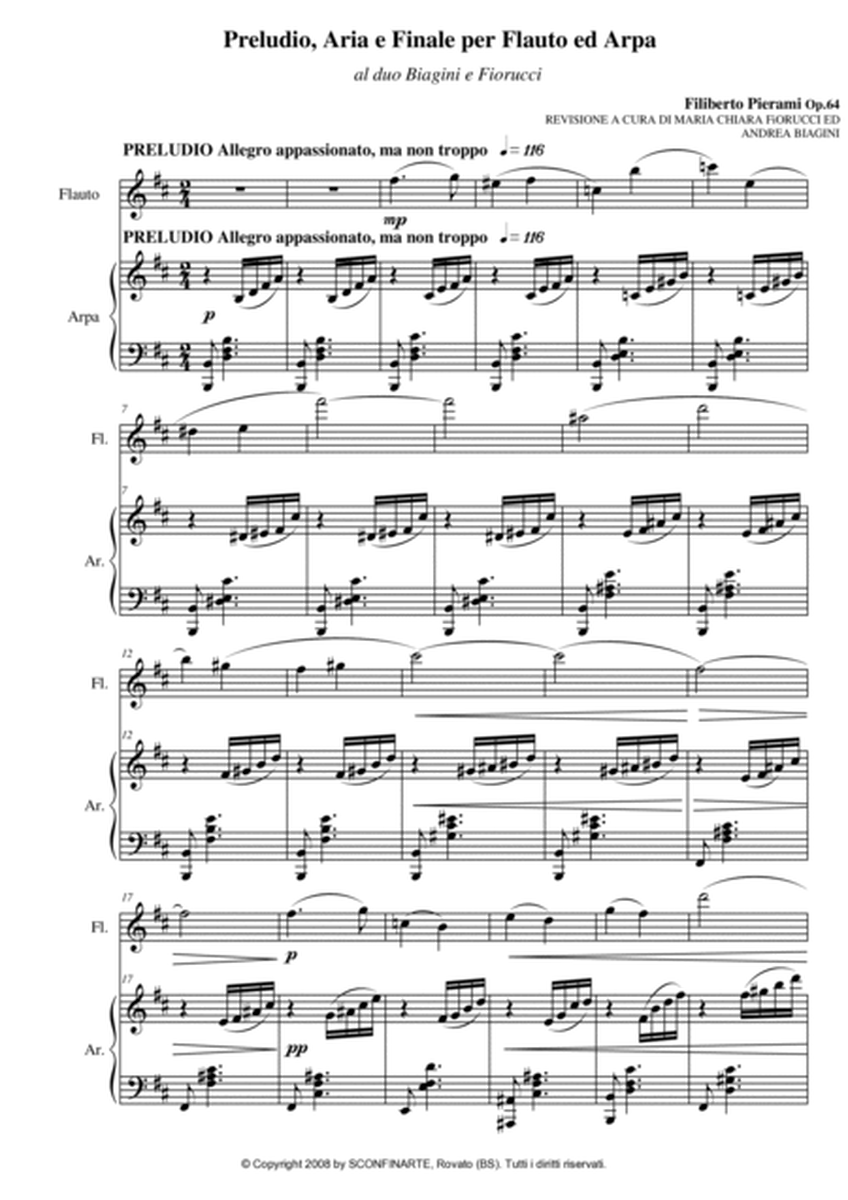 Filiberto PIERAMI: PRELUDIO, ARIA E FINALE (Op. 64) (ES 752)