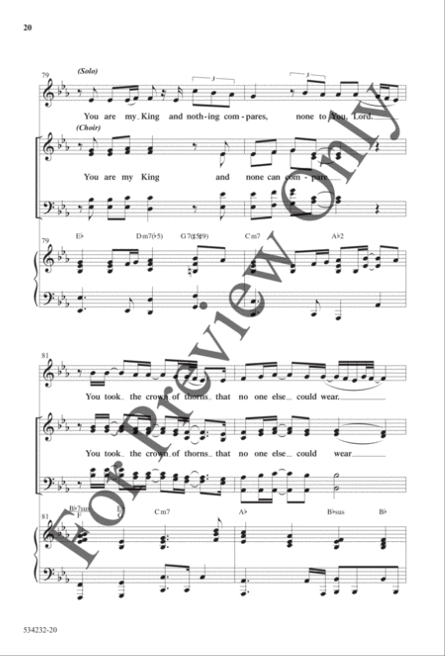 Can't Stop My Hallelujahs - Anthem Choir scores gallery preview page 19