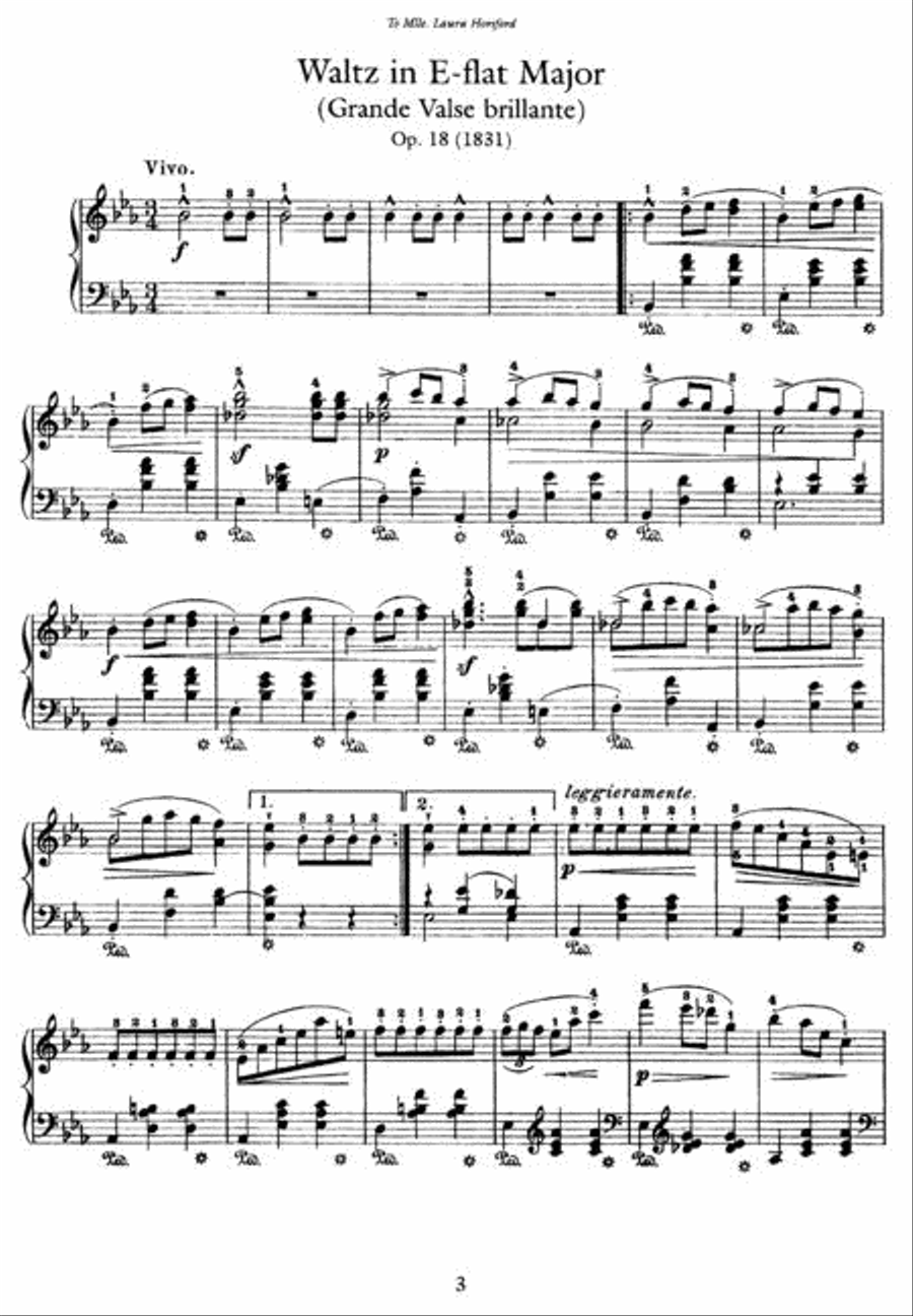 Waltzes and Scherzos Piano Solo scores gallery preview page 2