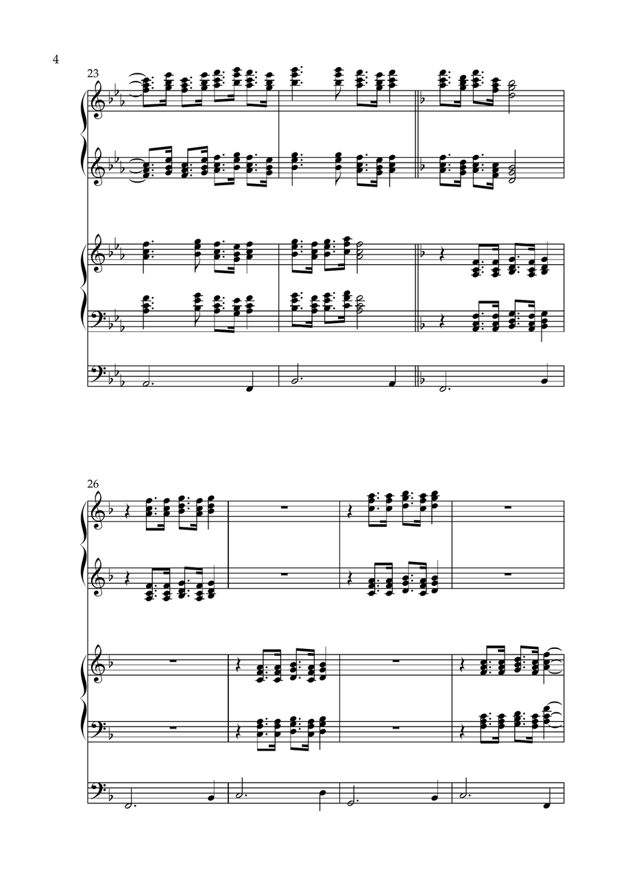 Festive Intrada, Op. 266 (Organ Duet) by Vidas Pinkevicius (2024)