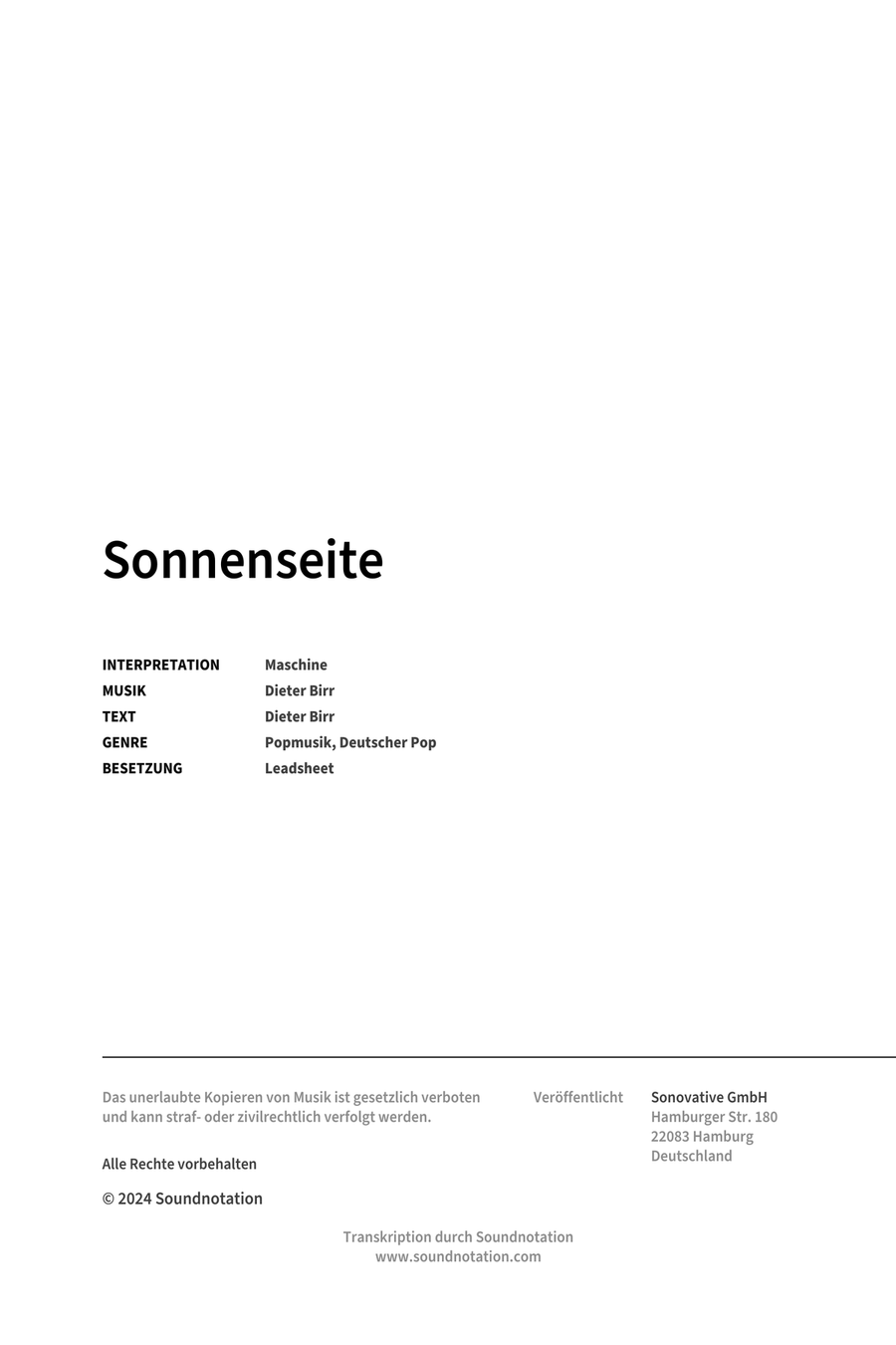 Sonnenseite