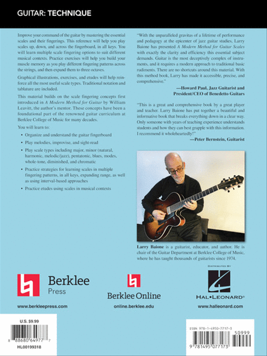 A Modern Method for Guitar Scales Guitar Tablature scores gallery preview page 6
