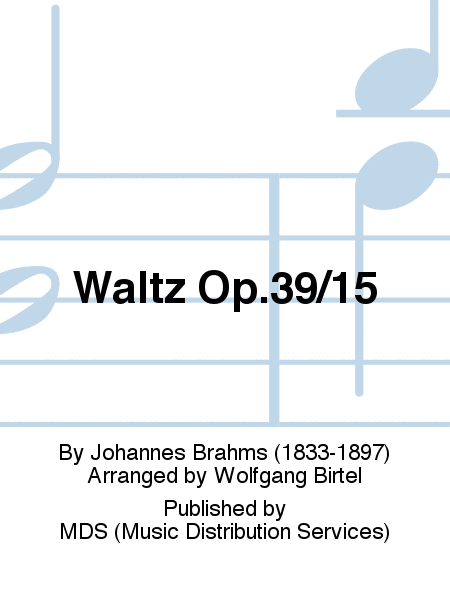 Waltz op.39/15