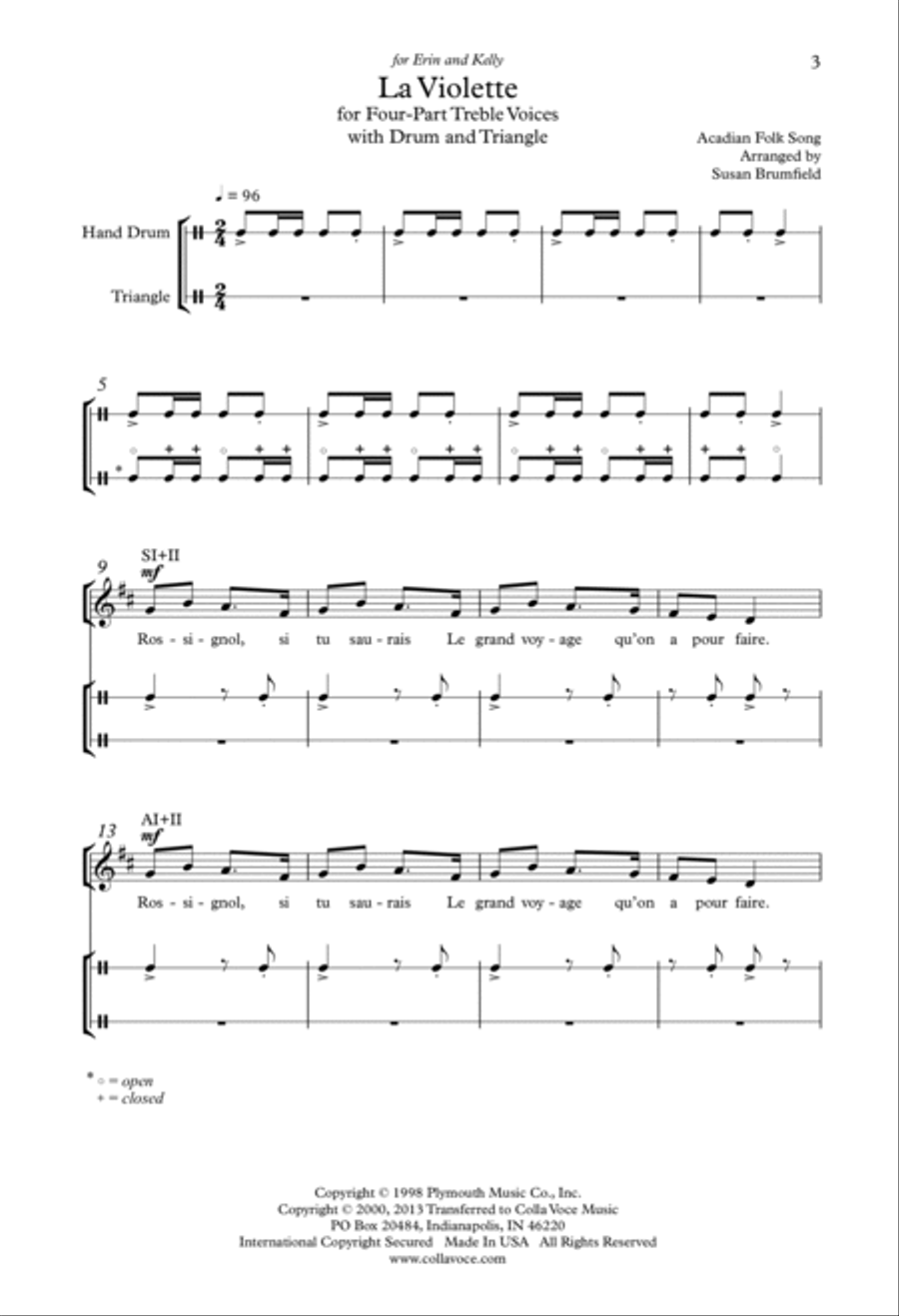La Violette La Violette SSAA scores gallery preview page 2