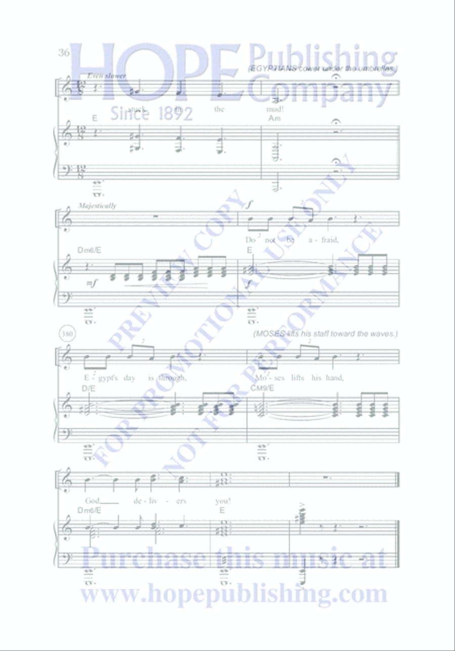 Are We There Yet Unison Choir scores gallery preview page 44