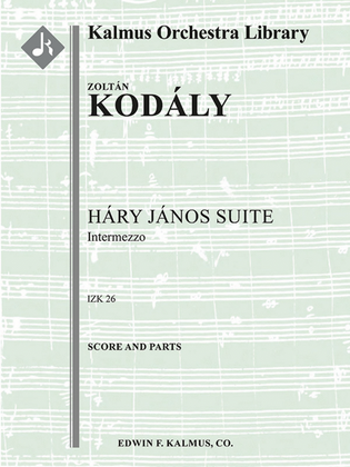 Book cover for Hary Janos Suite -- Intermezzo