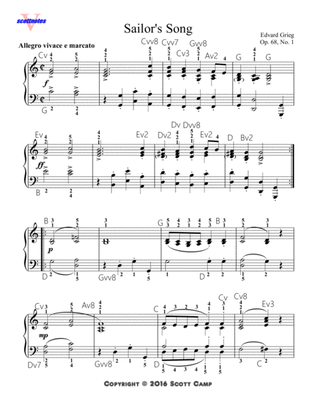 Sailor's Song, Op. 68, No. 1