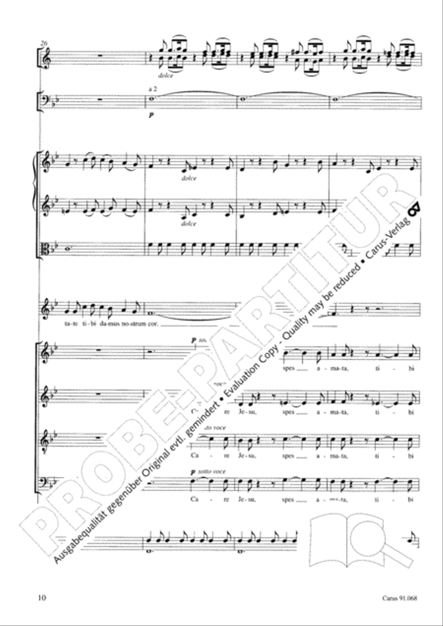 Pastorali jam concentu Pastorali jam concentu 4-Part scores gallery preview page 11