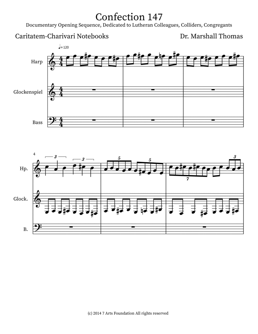 Confection 147 Double Bass scores gallery preview page 1