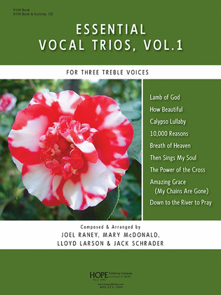Book cover for Essential Vocal Trios Vol 1