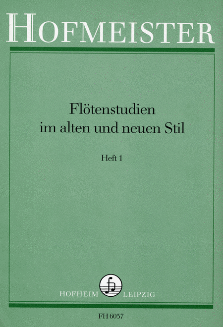 Flotenstudien im alten und neuen Stil, Band 1